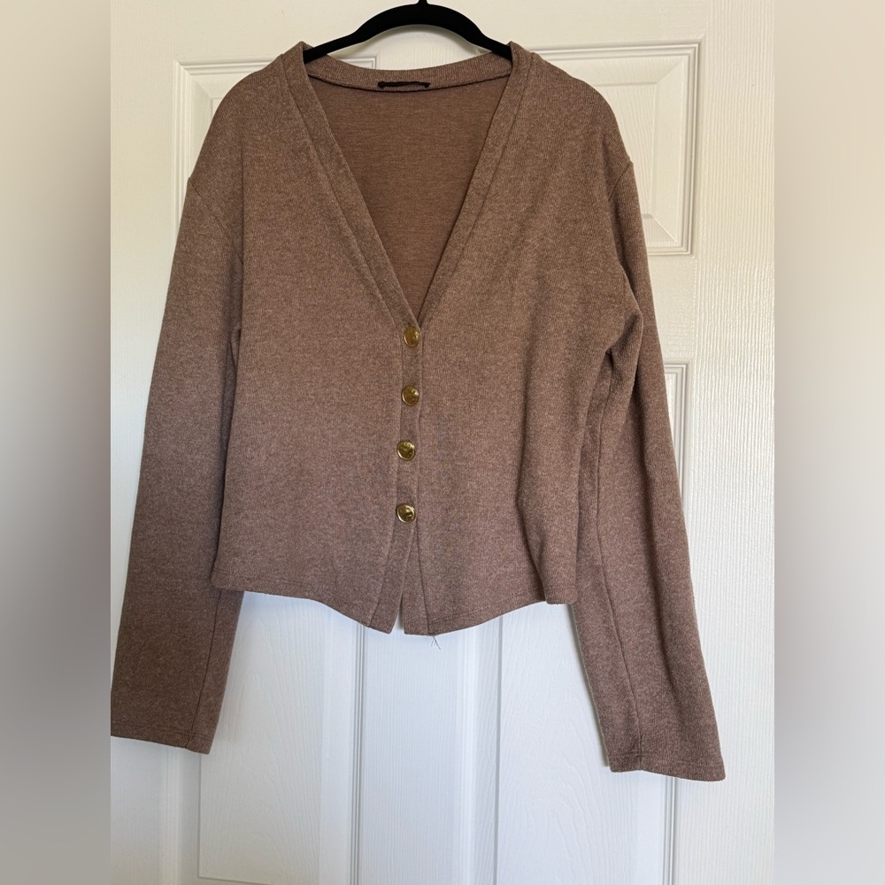 Brown sweater